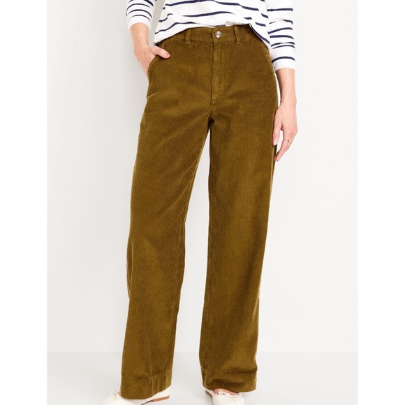 Old Navy High-Waisted Corduroy Wide-Leg Pants - Picture 1 of 6